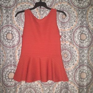 Cute Waistline Sleeveless Top
